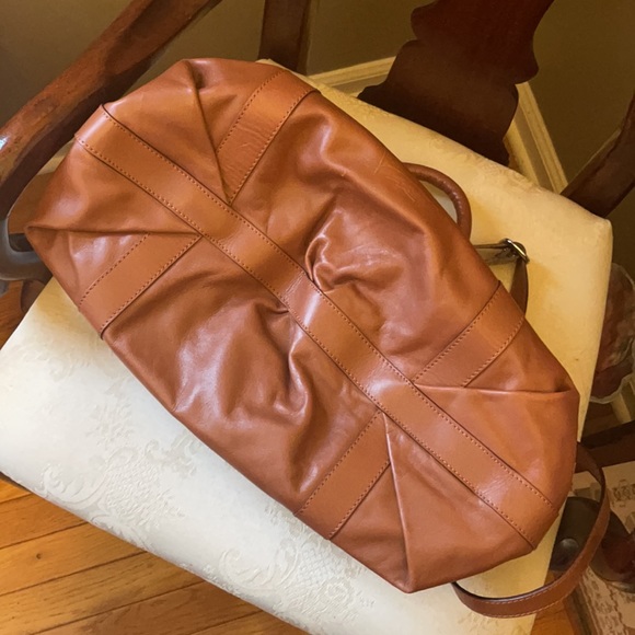 Vive Bags Antwerp soft leather satchel crossbody handmade in Belgium unique find - Picture 10 of 13